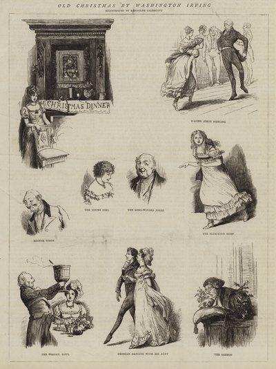 Old Christmas by Washington Irving by Randolph Caldecott
